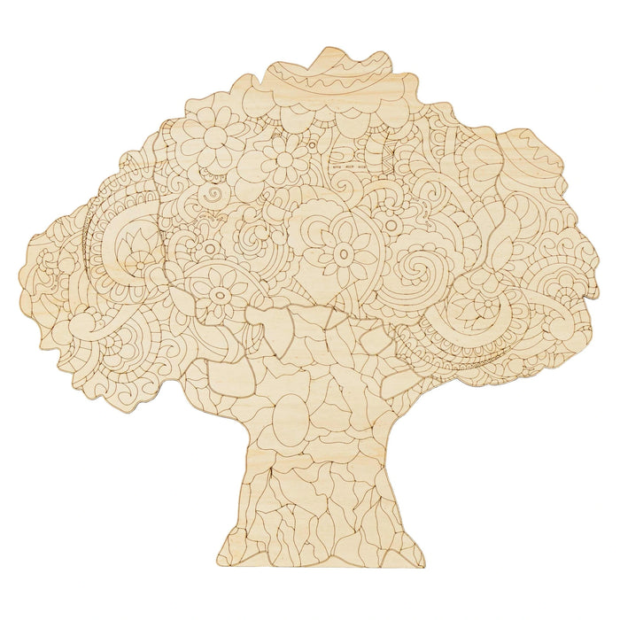 Drevená maľovacia sada – Mandala Strom